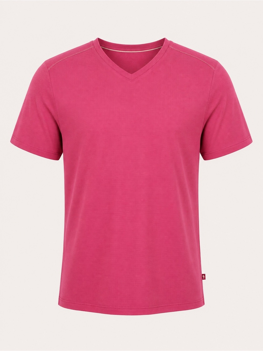 Tommy Bahama Textured Crew Neck Tee Pink Large Casual Resort Summer Shirt